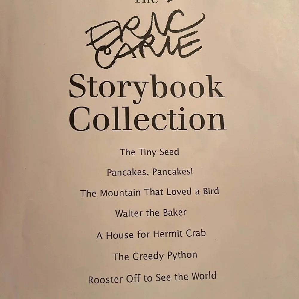 The Eric Carle Storybook Collection: 7 Great Stories in One Book Tiny Seed EUC